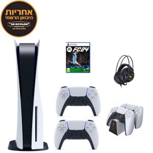  Sony PlayStation 5 825GB Blu-ray Edition סוני חבילה משתלמת