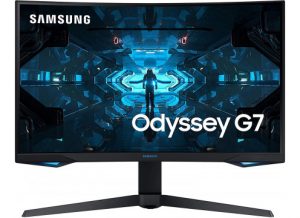  מסך גיימינג קעור SAMSUNG LCD 31.5″ C32G75TQS QLED 240HZ 1MS CURVED