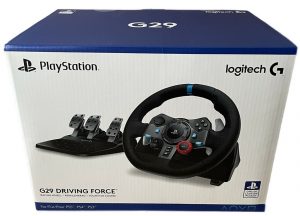  הגה המרוצים  Logitech Driving force G29  לקונסולת הפלייסטיישן 5 / 4