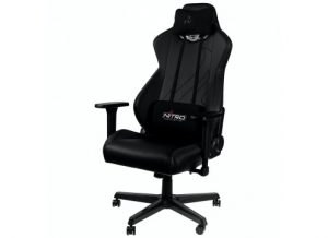  NITRO CONCEPTS S300 EX GAMING CHAIR STEALTH BLACK כסא גיימינג